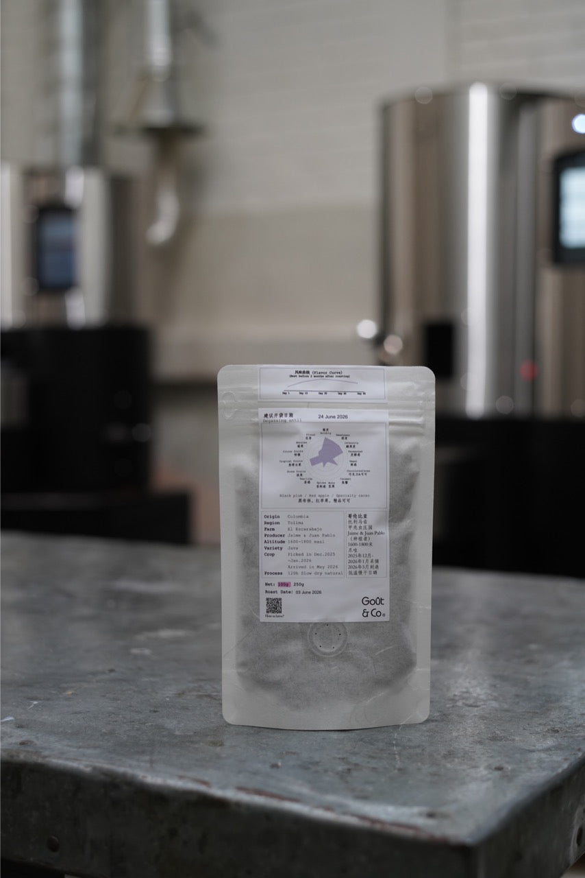 Colombia El Escarabajo Java 120h Slow dry natural