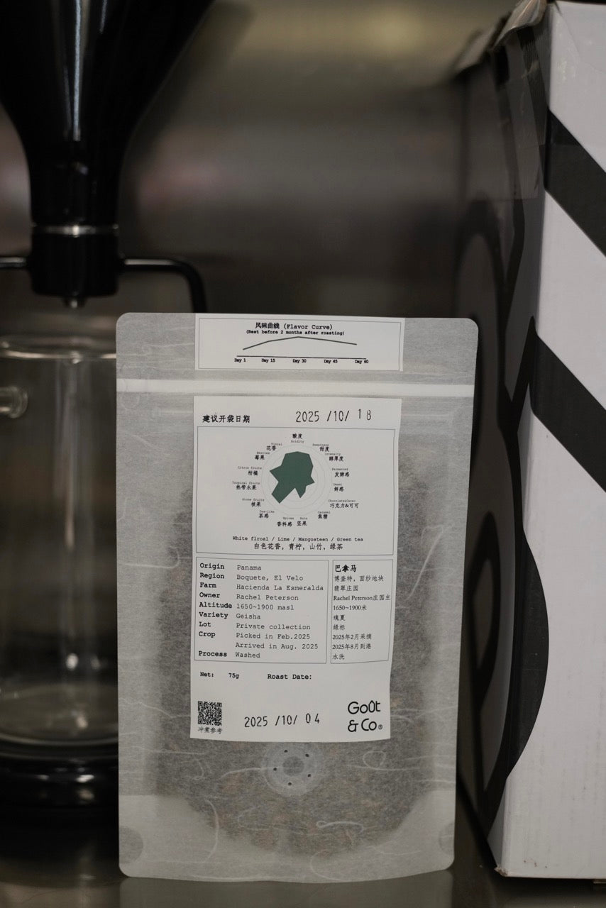 Panama La Esmeralda El Velo Geisha Washed