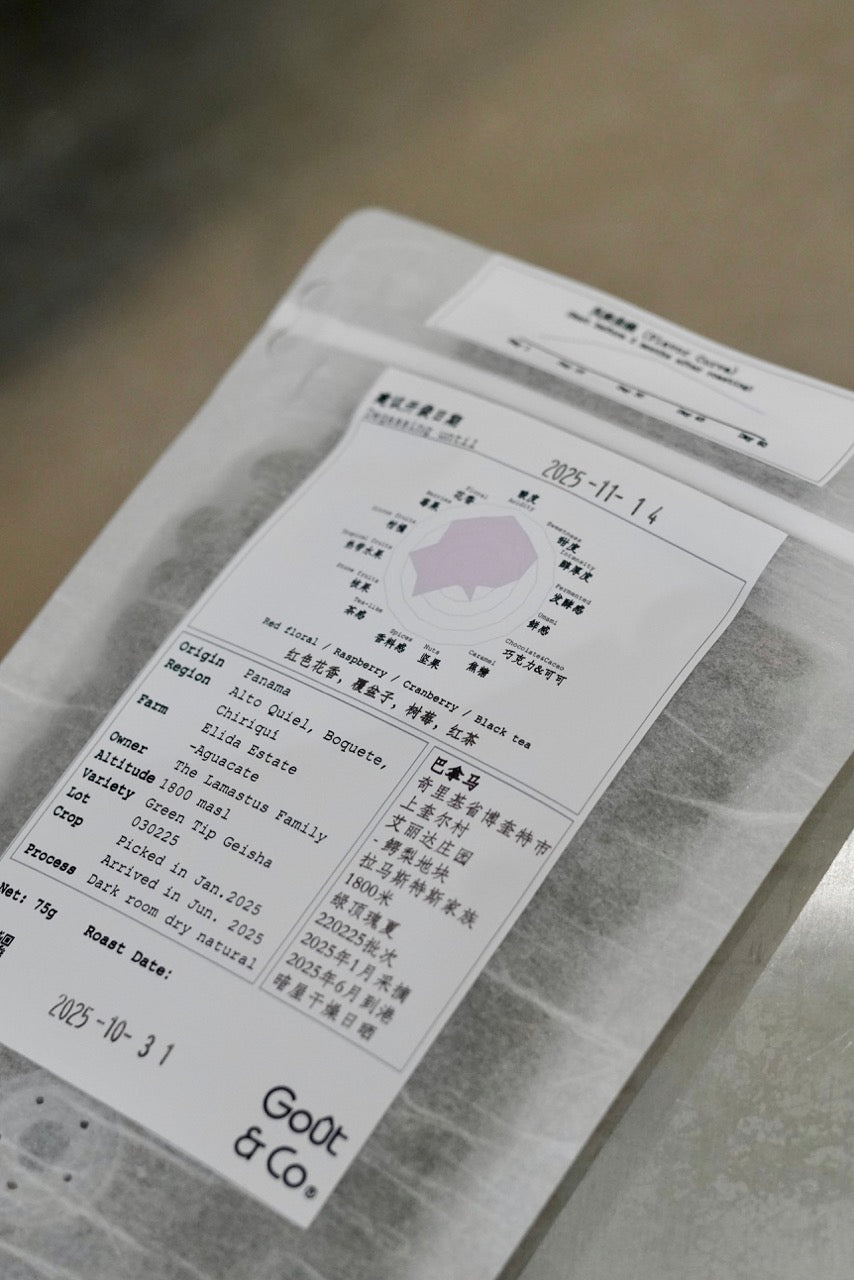 Panama Lamastus Elida Estate Aguacate Green Tip Geisha DRD Natural #030225