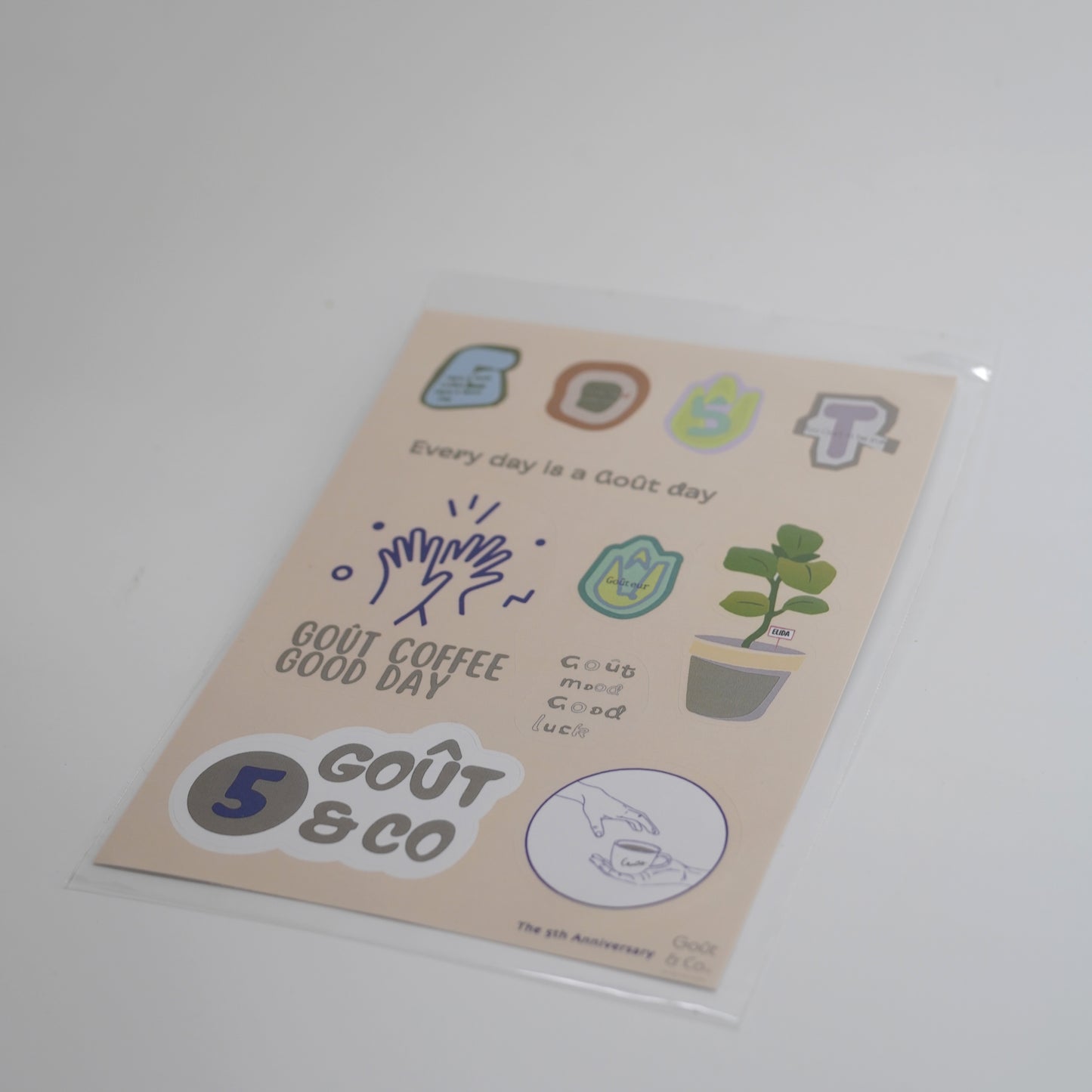5th-Year Drop|Stick & Stay Stickers