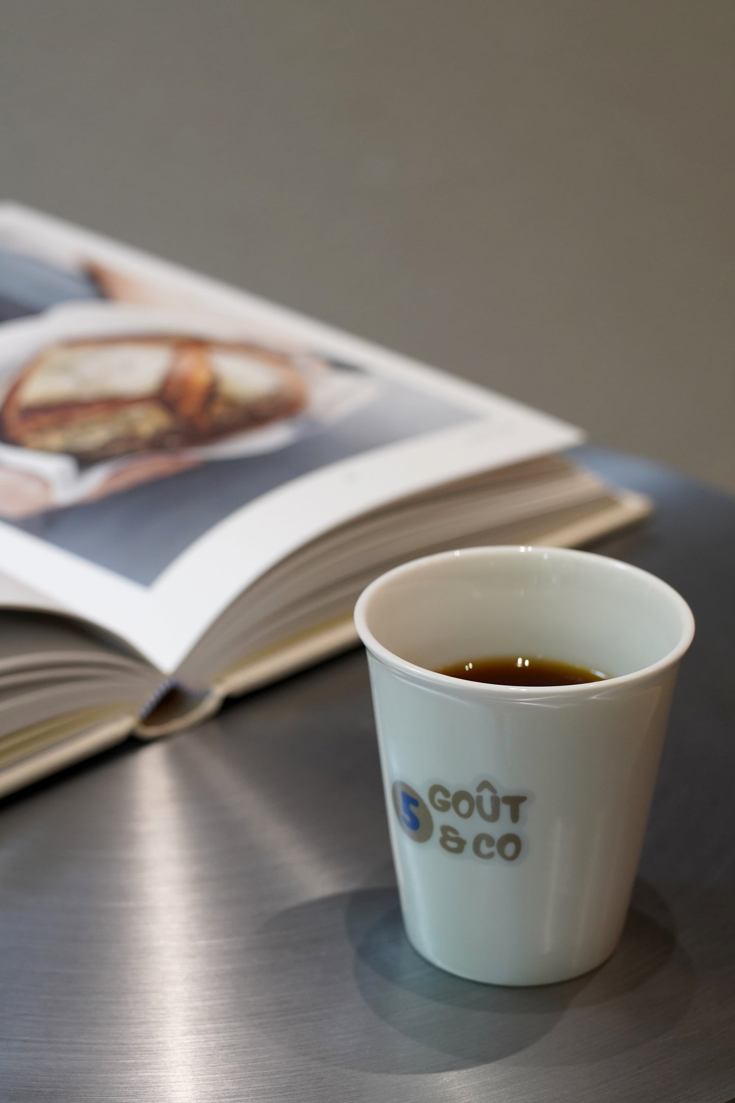 5th-Year Drop|Five & Fika Ceramic Coffee Cup
