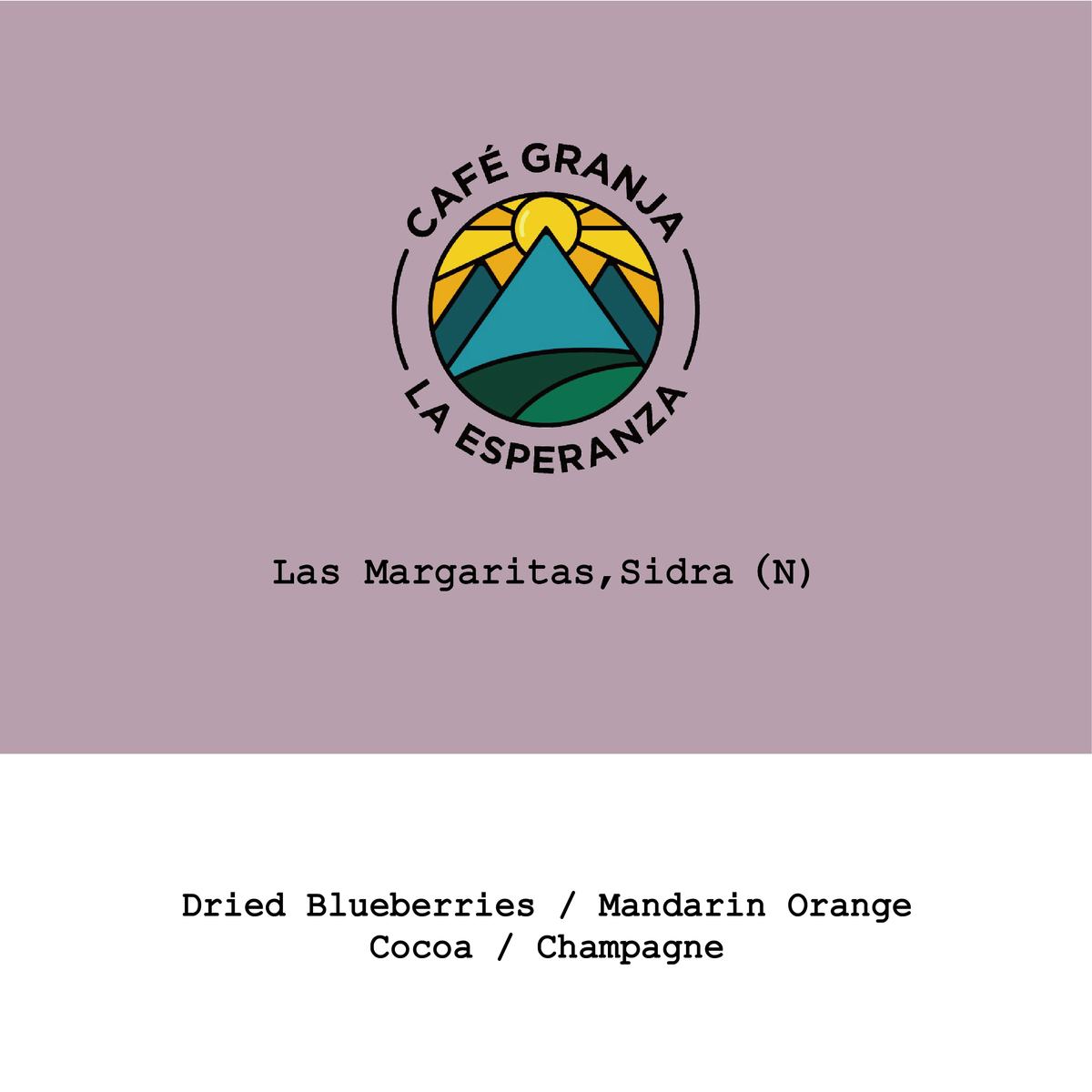 Colombia CGLE-Las Margaritas Sidra Natural