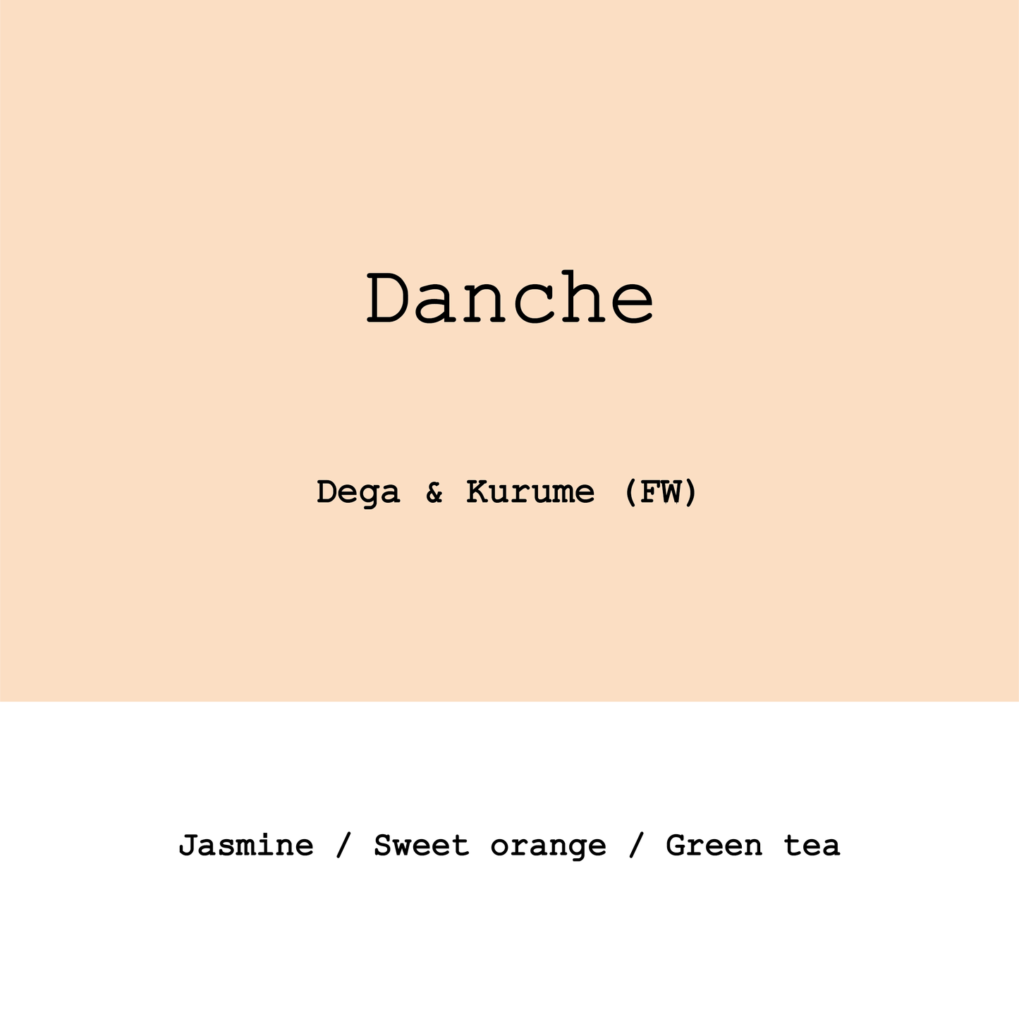 Ethiopia Danche washing station Dega & Kurume Fully washed