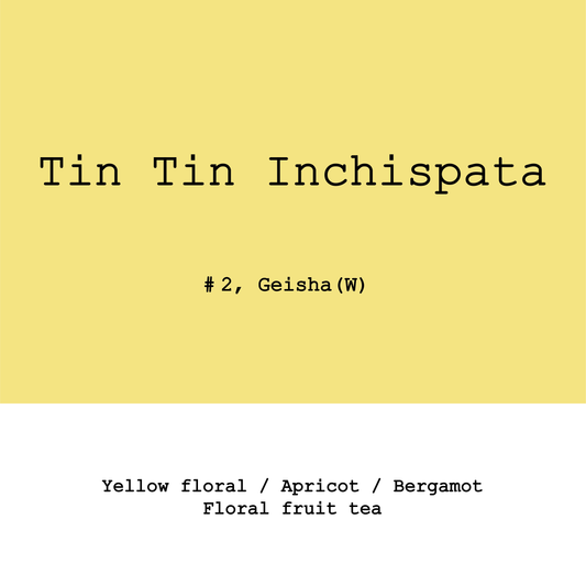 Peru Tintin Inchispata Geisha Lot2 Washed
