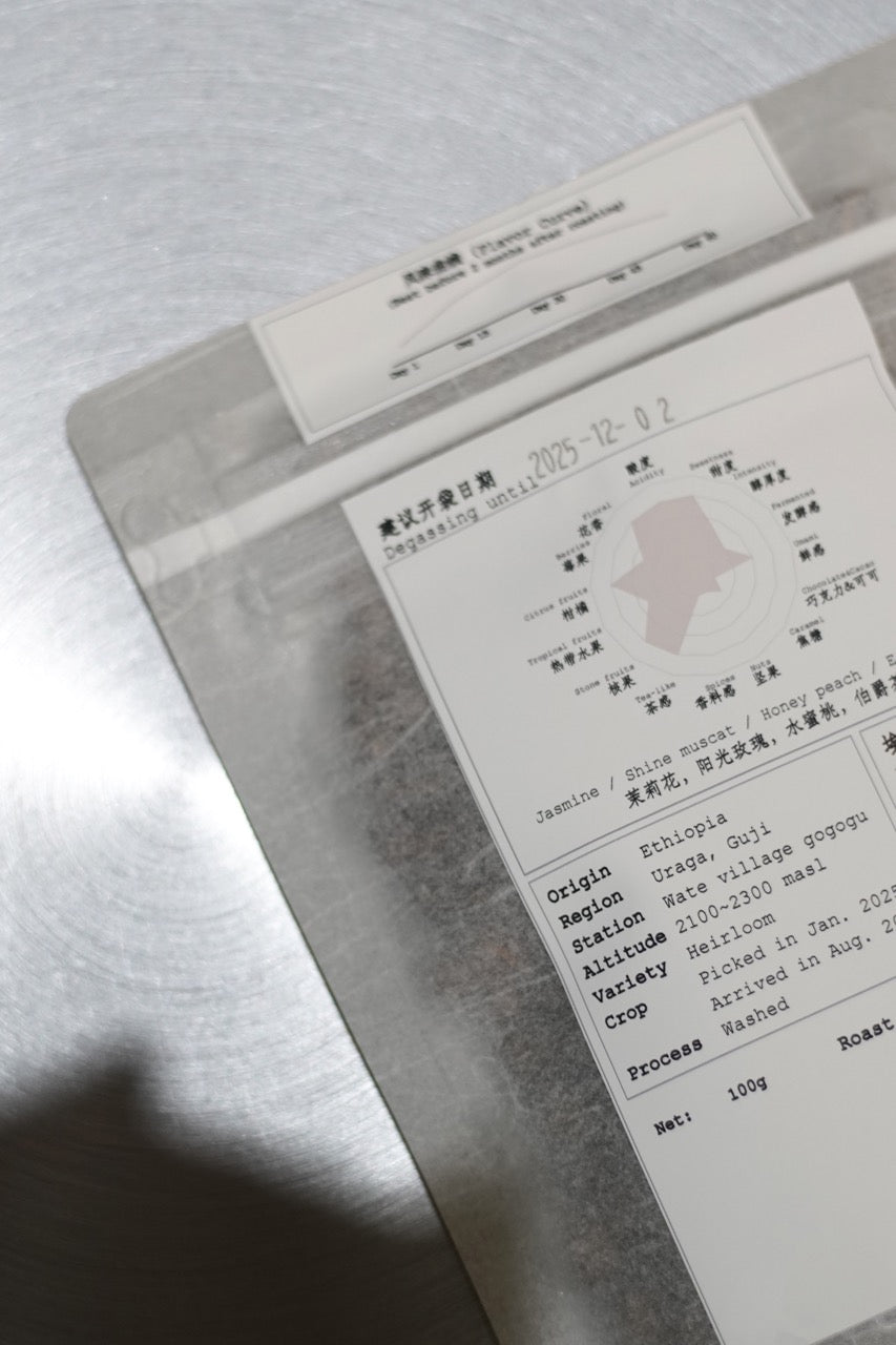 Ethiopia Wate village gogogu Heirloom Washed G1