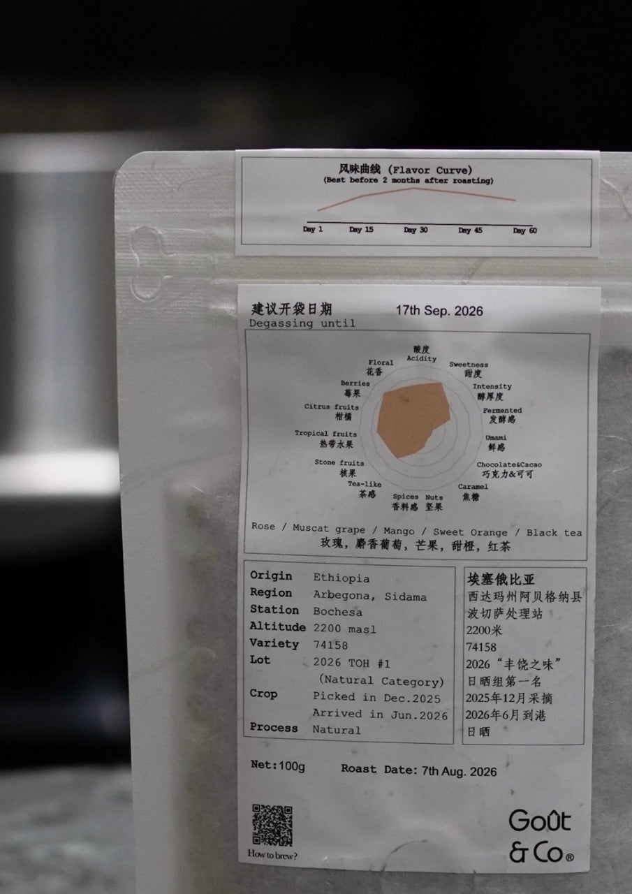 Ethiopia Bochesa 74158 Natural 2026 ToH#1