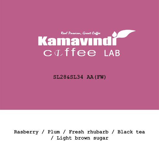 Kenya Kamavindi coffee lab SL28&SL34 AA Fully Washed