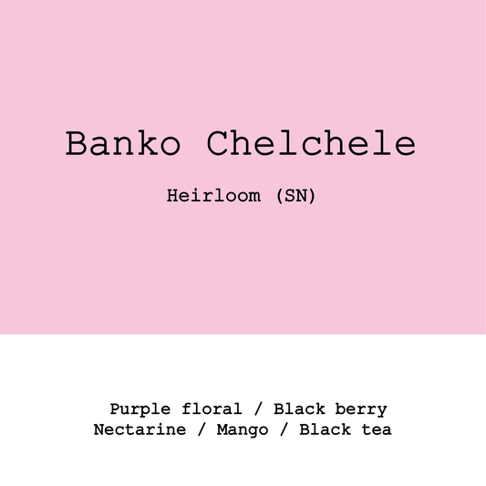 Ethiopia Banko Chelchele Heirloom Super natural