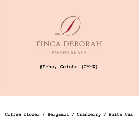 New Crop|Panama Finca Deborah Geisha Cascara infused CM washed #Echo