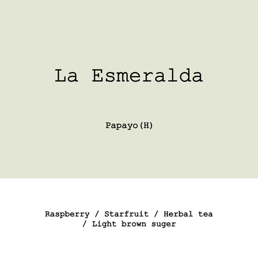 Colombia La Esmeralda Papayo Honey