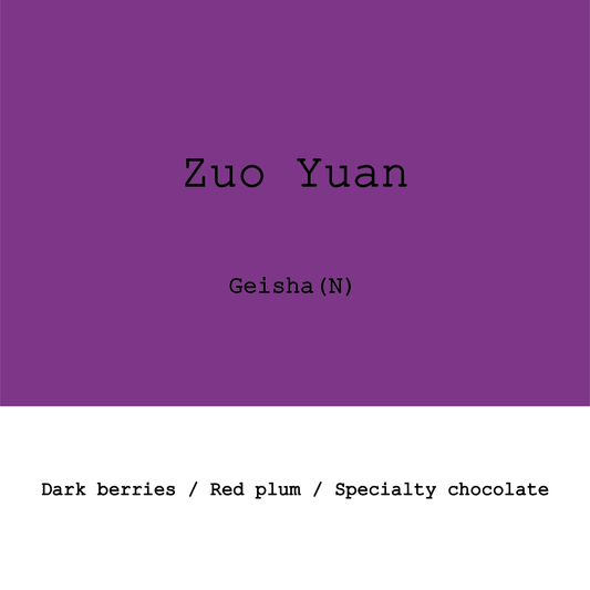 China Yunnan Zuoyuan Manglong Geisha Natural